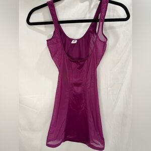 Wolford Magenta Tulle Forming dress size 4